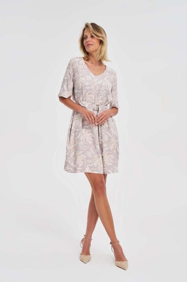 WOMEN'S DRESS L-SU-4651 GREEN