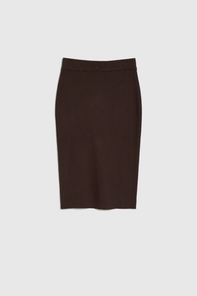WOMEN'S SKIRT Z-SC-4800 BROWN-set