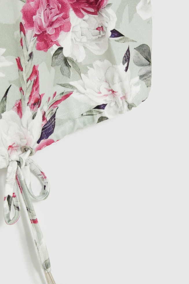 KOSZULKA DAMSKA L-TS-4939 OLIVE-pakiet