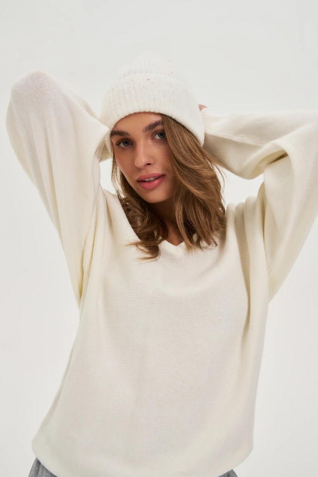 WOMEN'S HAT Z-CZ-4807 WHITE-set