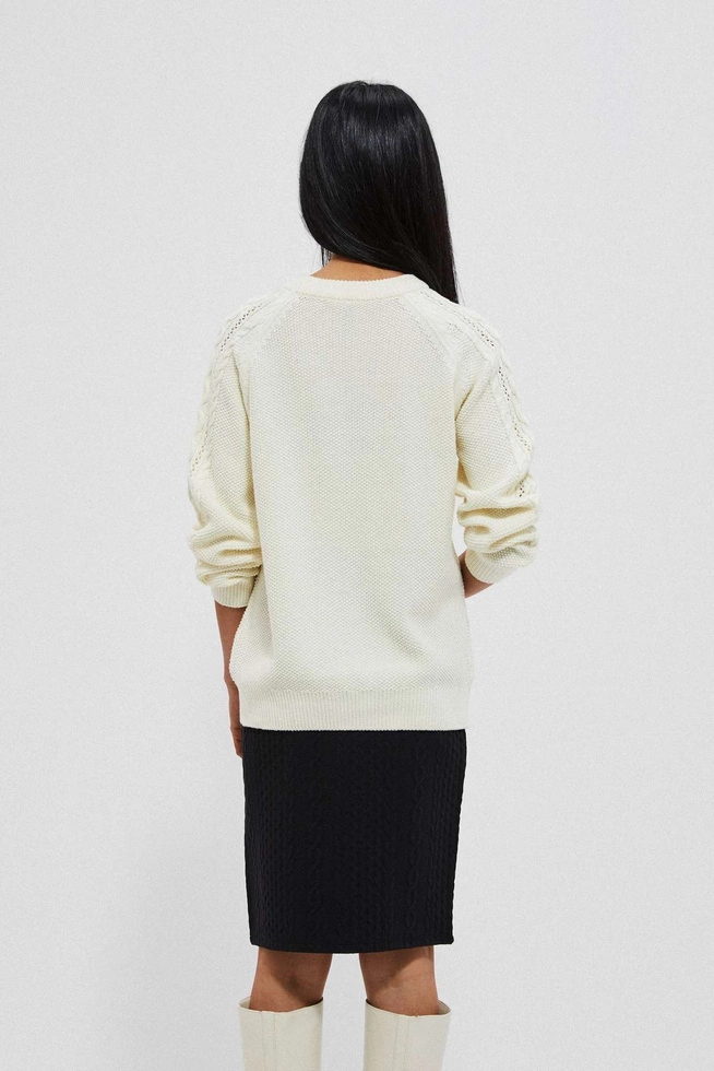 SWETER Z-SW-3908 OFF WHITE