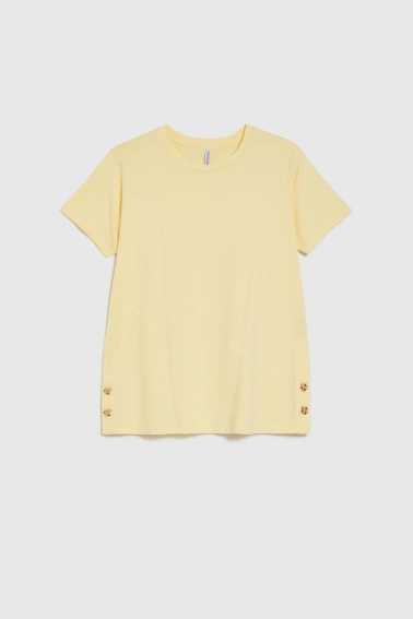 KOSZULKA DAMSKA L-TS-4913 L.YELLOW-pakiet