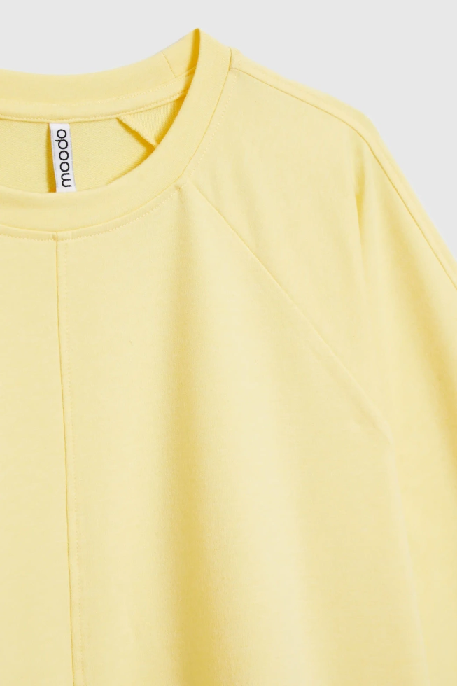 WOMEN'S SWEATSHIRT L-BL-4903 L.YELLOW-set