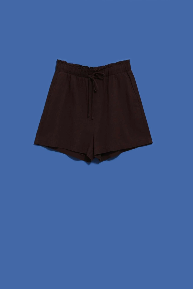 LADIES SHORTS L-SH-4012 D.OAK