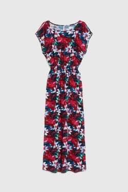 WOMEN'S DRESS L-SU-4933 MULTICOLOUR