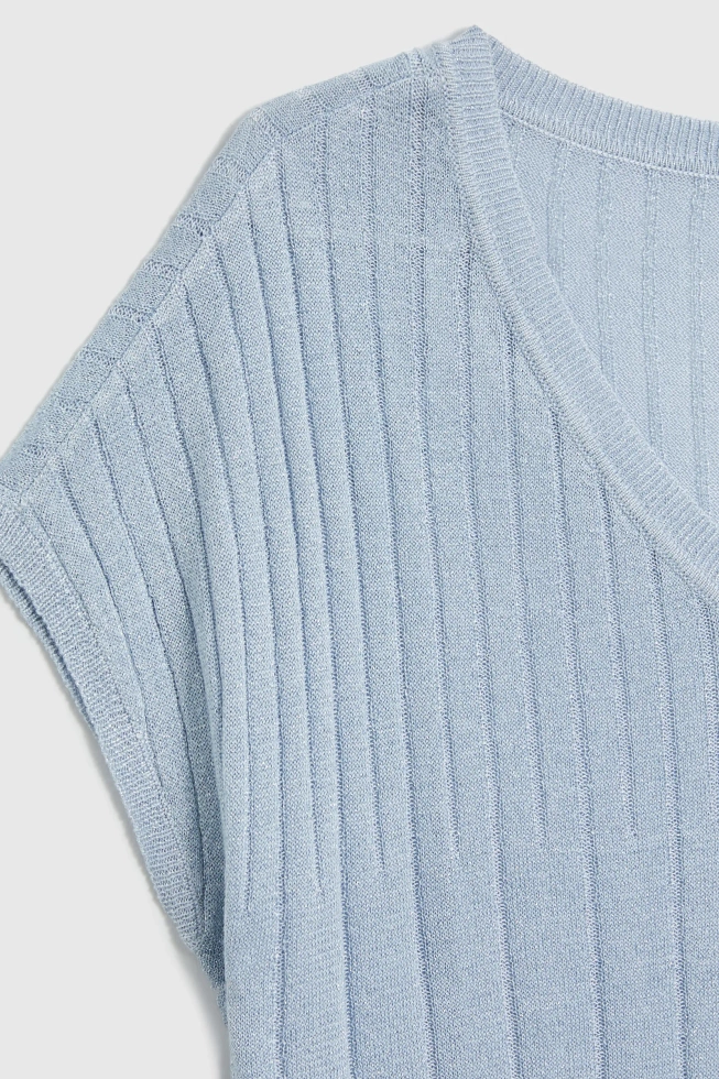 WOMEN'S SWEATER L-SW-4902 L.BLUE-set