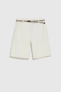 WOMEN'S SHORTS L-SH-4911 OFF WHITE-set