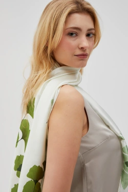 WOMEN'S SCARF L-SZ-4610 GREEN