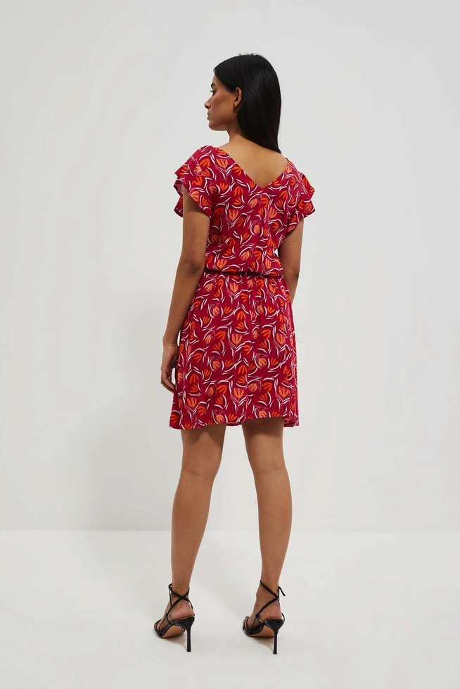 SUKIENKA DAMSKA L-SU-4058 STRAWBERRY