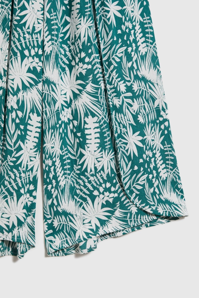 WOMEN'S PANTS L-SP-4631 D.GREEN