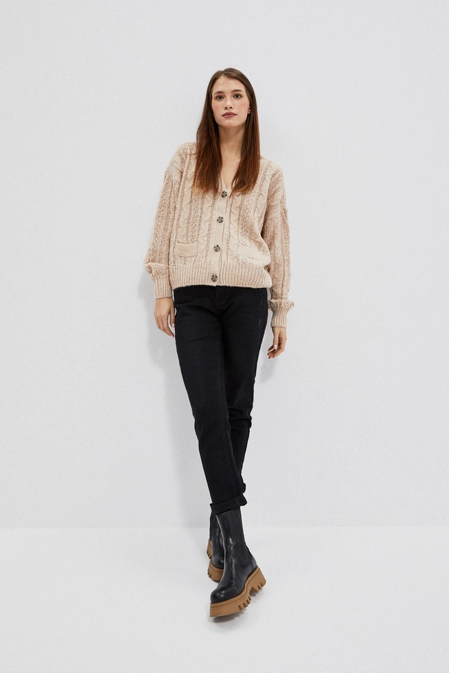 SWETER Z-SW-3938 BEIGE MEL