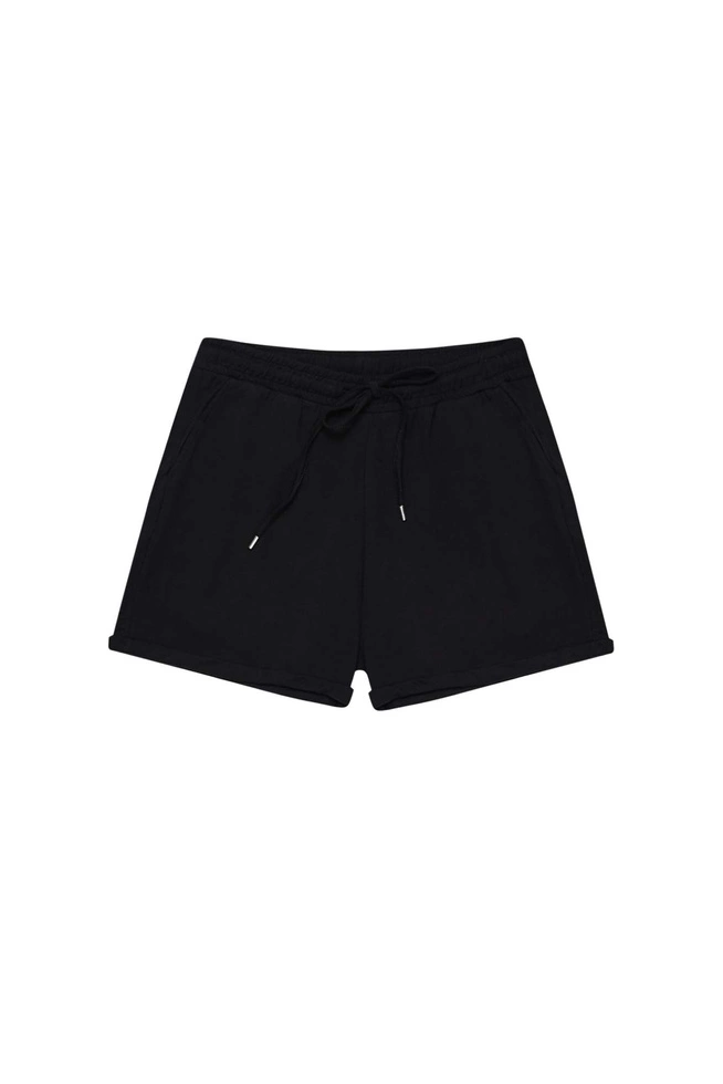 Plain cotton shorts