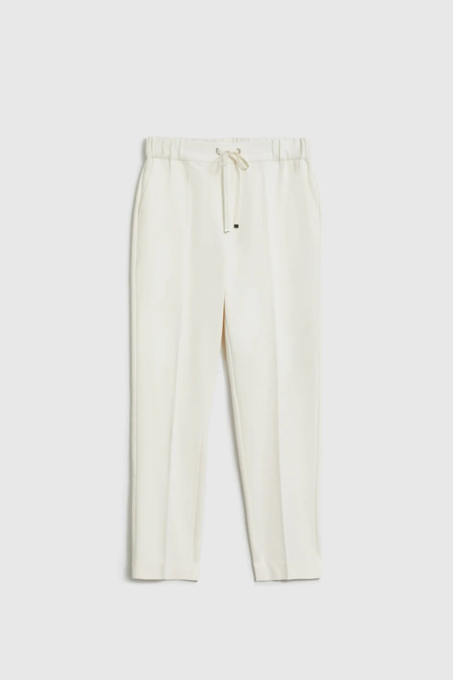 WOMEN'S PANTS L-SP-4909 OFF WHITE-set