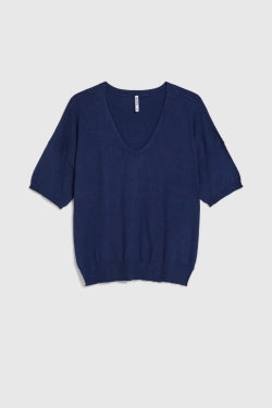 WOMEN'S SWEATER L-SW-4908 NAVY-set