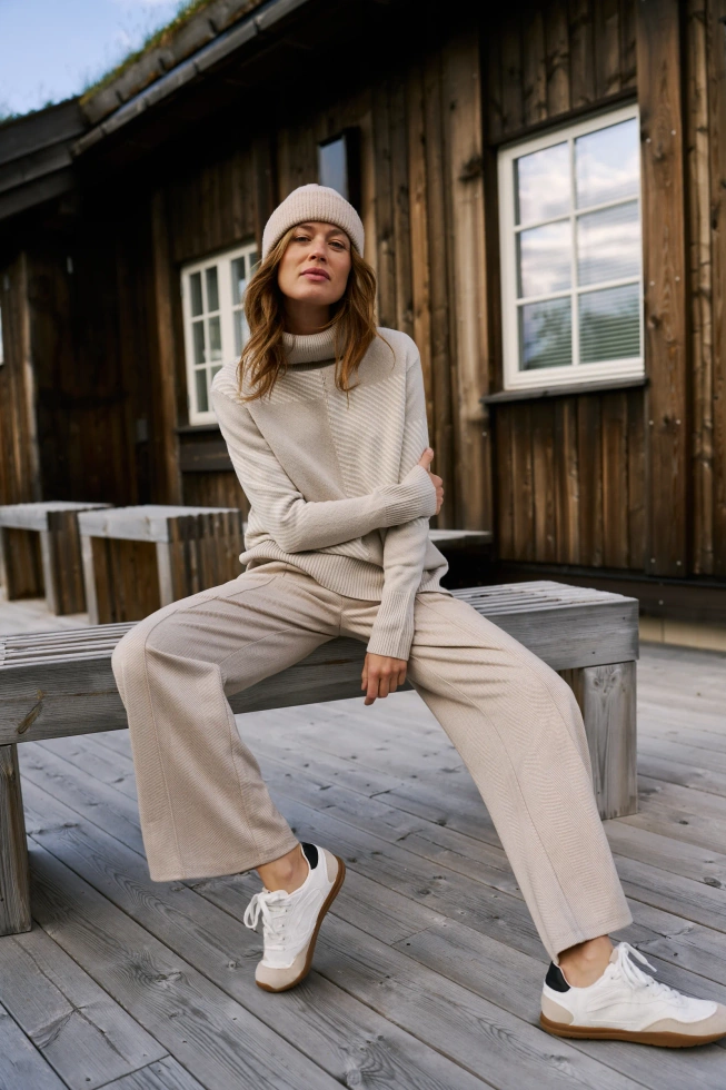 WOMEN'S PANTS Z-SP-4813 BEIGE
