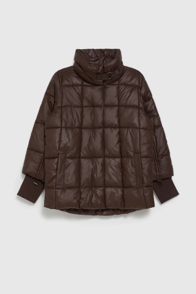 WOMEN'S JACKETS Z-KU-4820 BROWN