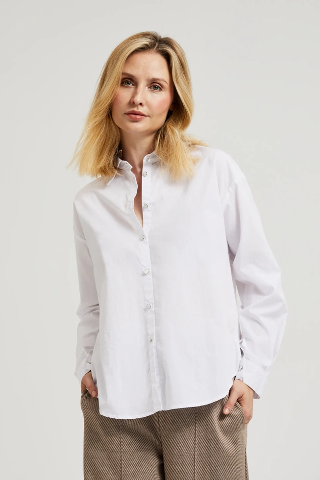 WOMEN'S SHIRT Z-KO-4514 WHITE