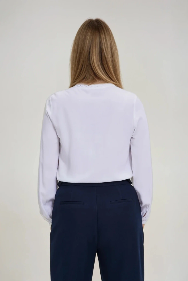 WOMEN'S SHIRT Z-KO-4801 WHITE