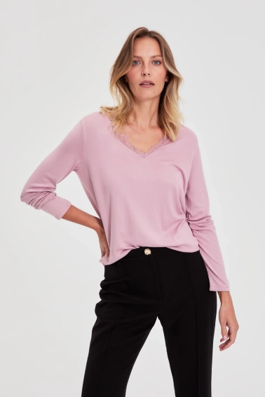 SWETER DAMSKI Z-SW-4814 L.PINK