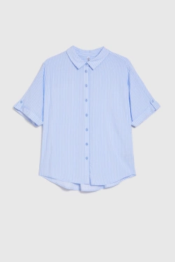 WOMEN'S SHIRT L-KO-4917 L.BLUE-set