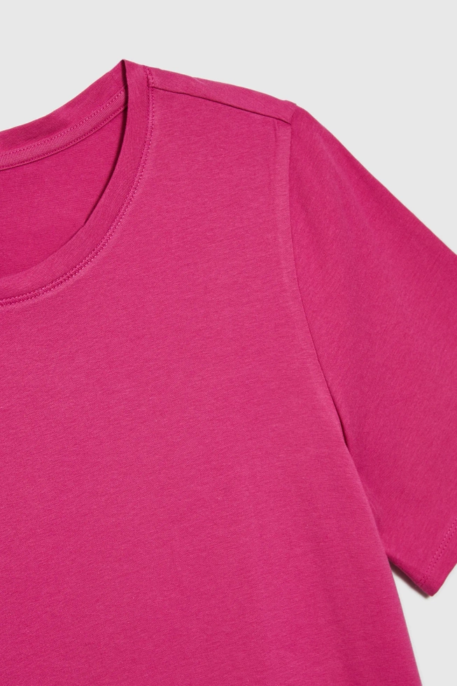 WOMEN'S TSHIRT L-TS-4624 FUCHSIA