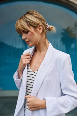 WOMEN'S JACKETS L-MR-4616 WHITE