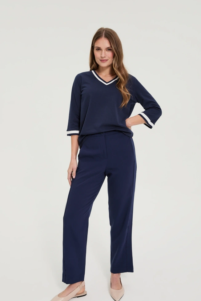 WOMEN'S PANTS L-SP-4904 NAVY