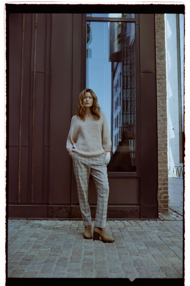 WOMEN'S SWEATER Z-SW-4870 OFF WHITE