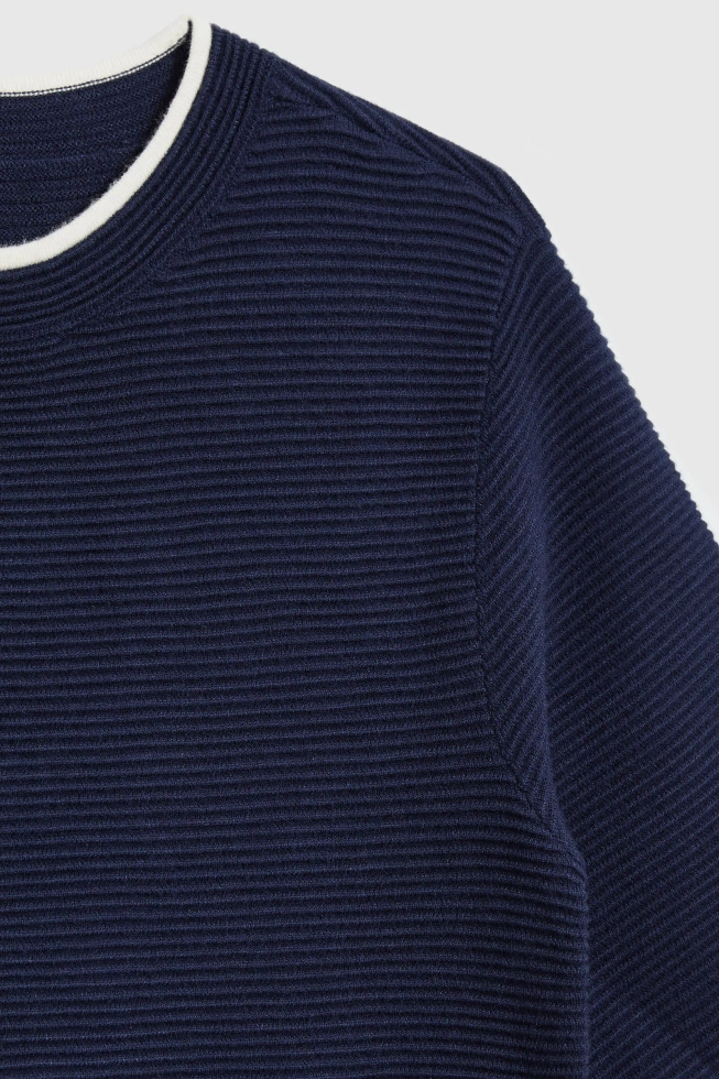 WOMEN'S SWEATER L-SW-4900 NAVY