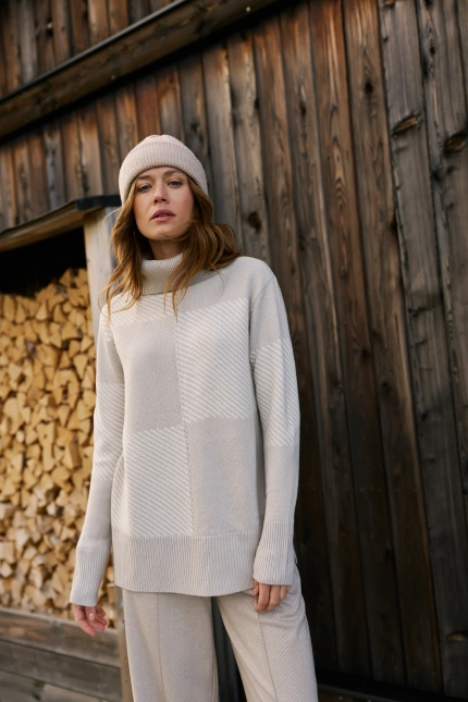 SWETER DAMSKI Z-SW-4860 L.BEIGE