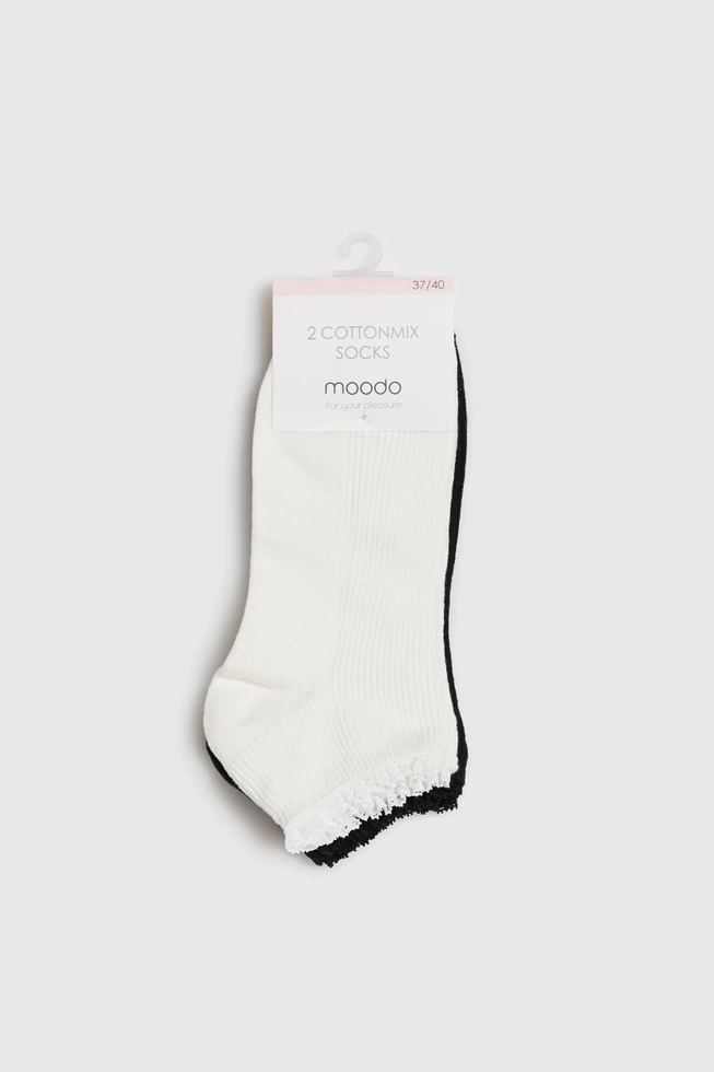 WOMEN'S SOCKS Z-SK-4502 OFF WHITE