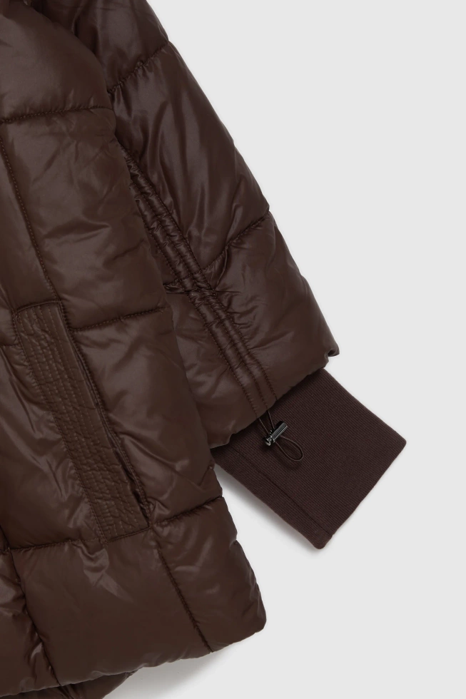 WOMEN'S JACKETS Z-KU-4820 BROWN