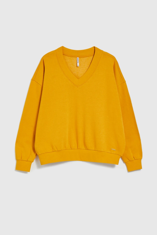 WOMEN'S SWEATSHIRT Z-BL-4511 MUSTARD