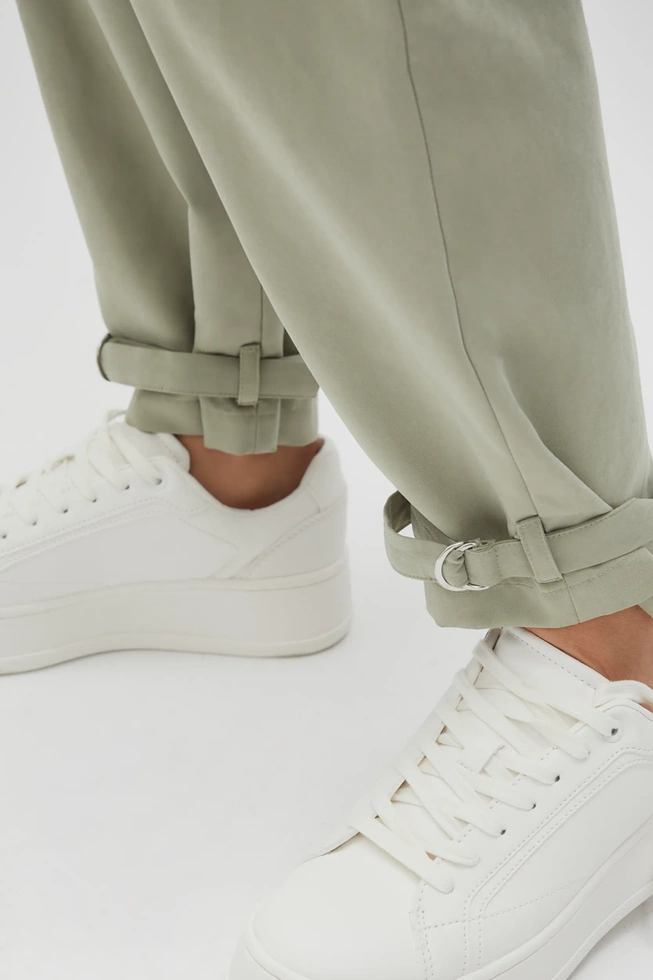 WOMEN'S PANTS L-SP-4606 OLIVE