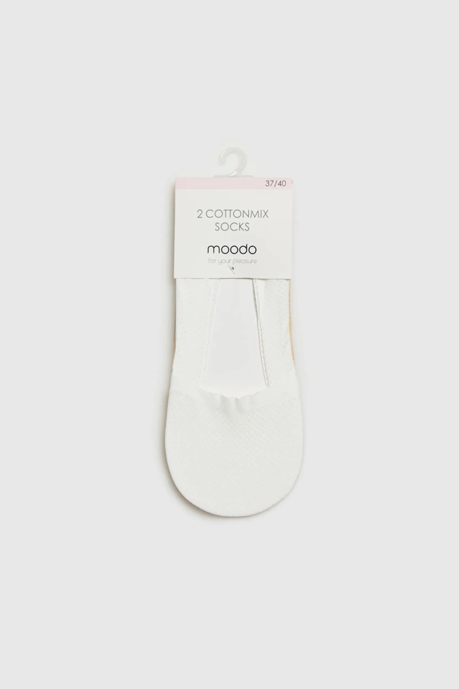 WOMEN'S SOCKS L-SK-4601 OFF WHITE-set