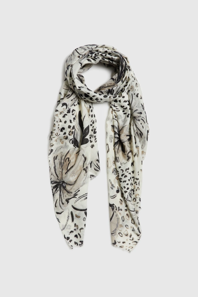 WOMEN'S SCARF L-SZ-4901 L.GREY