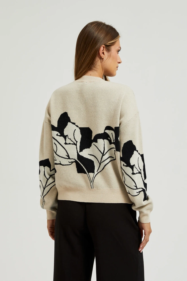 SWETER DAMSKI Z-SW-4563 L.BEIGE