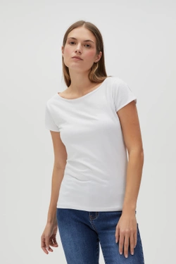 KOSZULKA DAMSKA L-TS-4622 WHITE