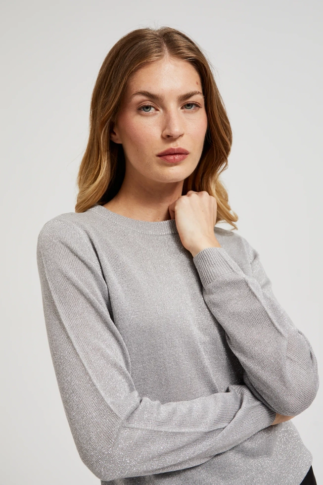 WOMEN'S SWEATER Z-SW-4515 GREY