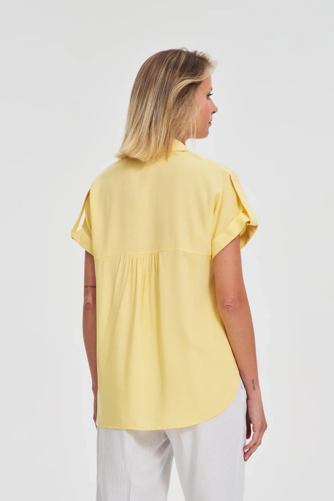 KOSZULA DAMSKA L-KO-4659 L.YELLOW