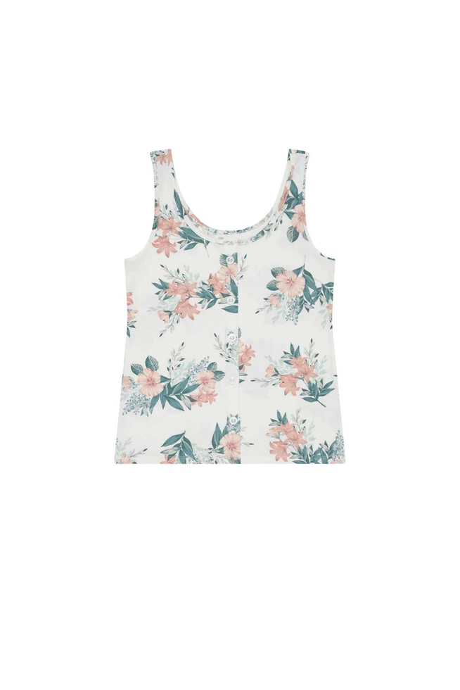 Top with flowers