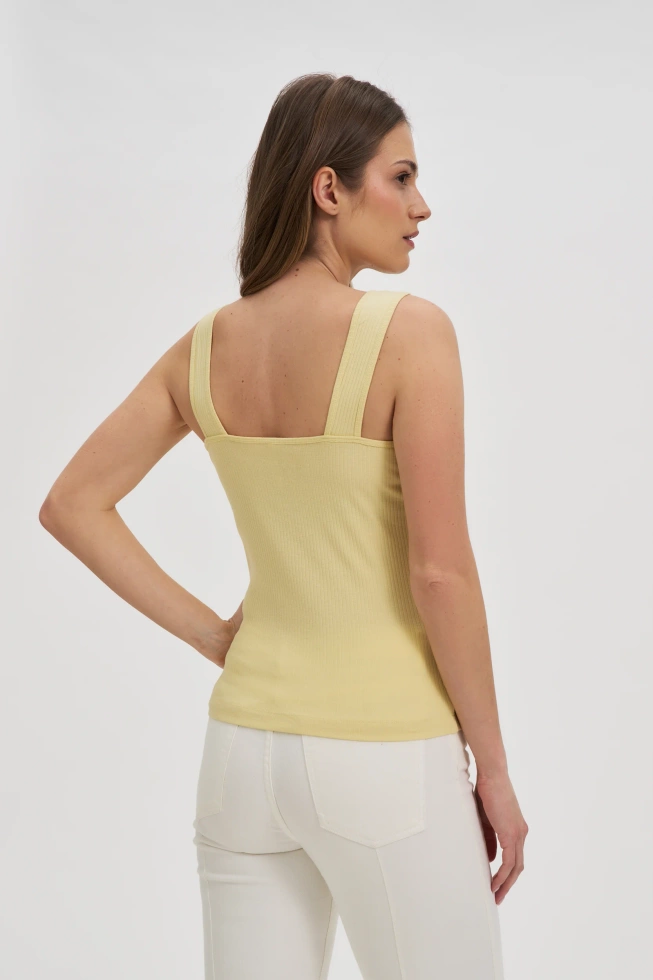 KOSZULKA DAMSKA L-TS-4686 L.YELLOW-pakiet