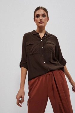 LADIES SHIRT L-KO-4026 D.OAK