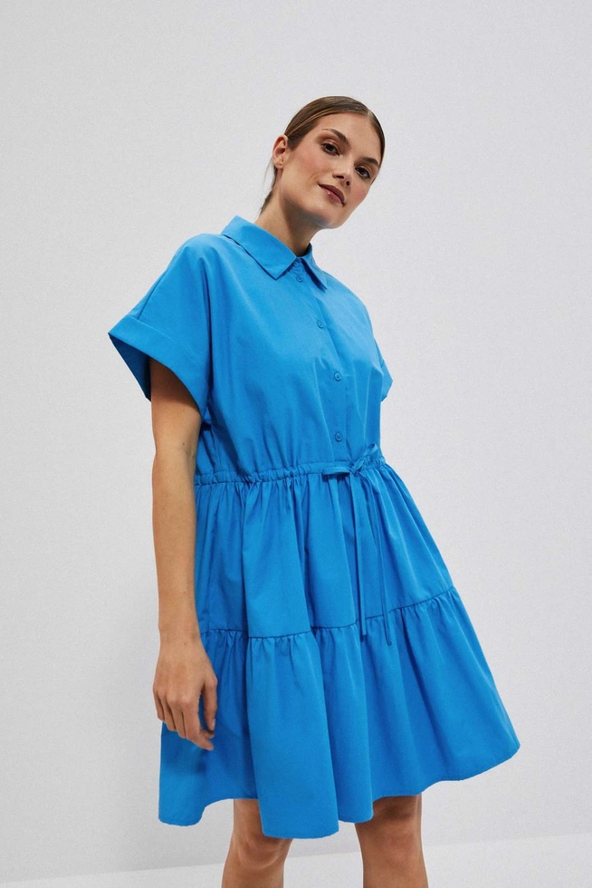 SUKIENKA DAMSKA L-SU-4048 FRESH BLUE