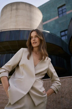 WOMEN'S JACKETS Z-MR-4507 BEIGE