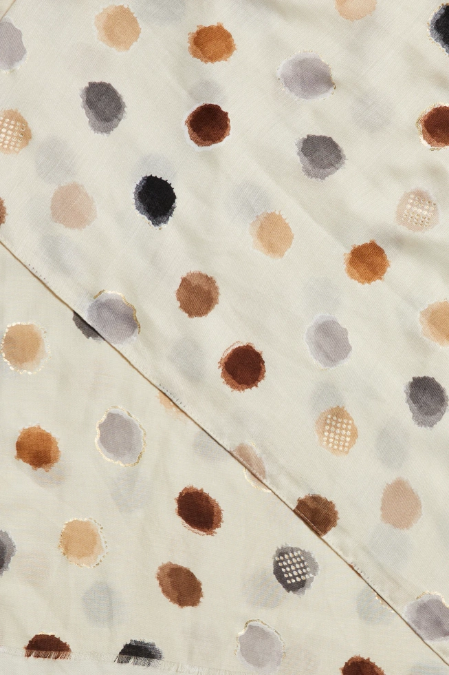 WOMEN'S SCARF L-SZ-4927 BEIGE