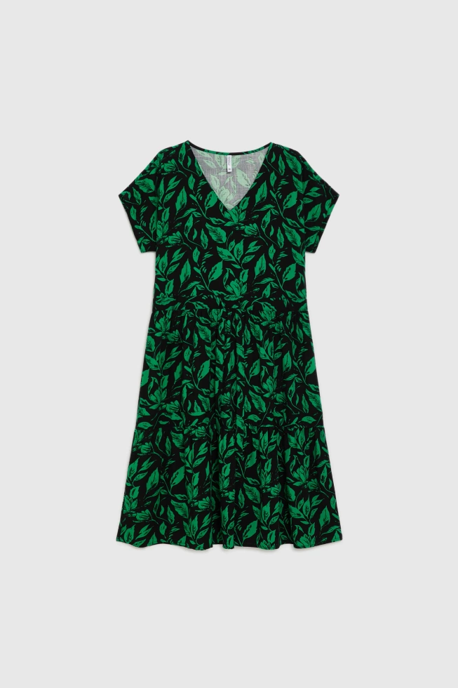 SUKIENKA DAMSKA L-SU-4935 GREEN