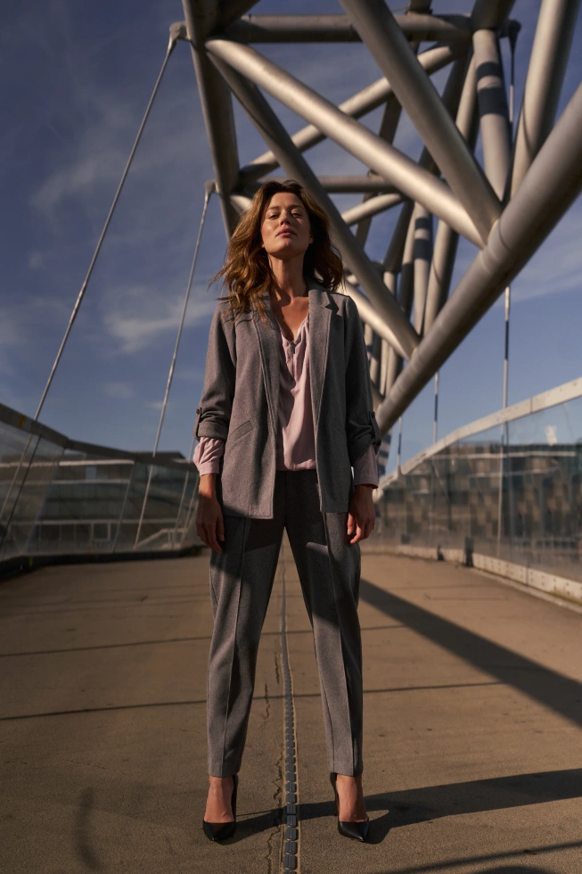 WOMEN'S JACKETS Z-MR-4809 GREY