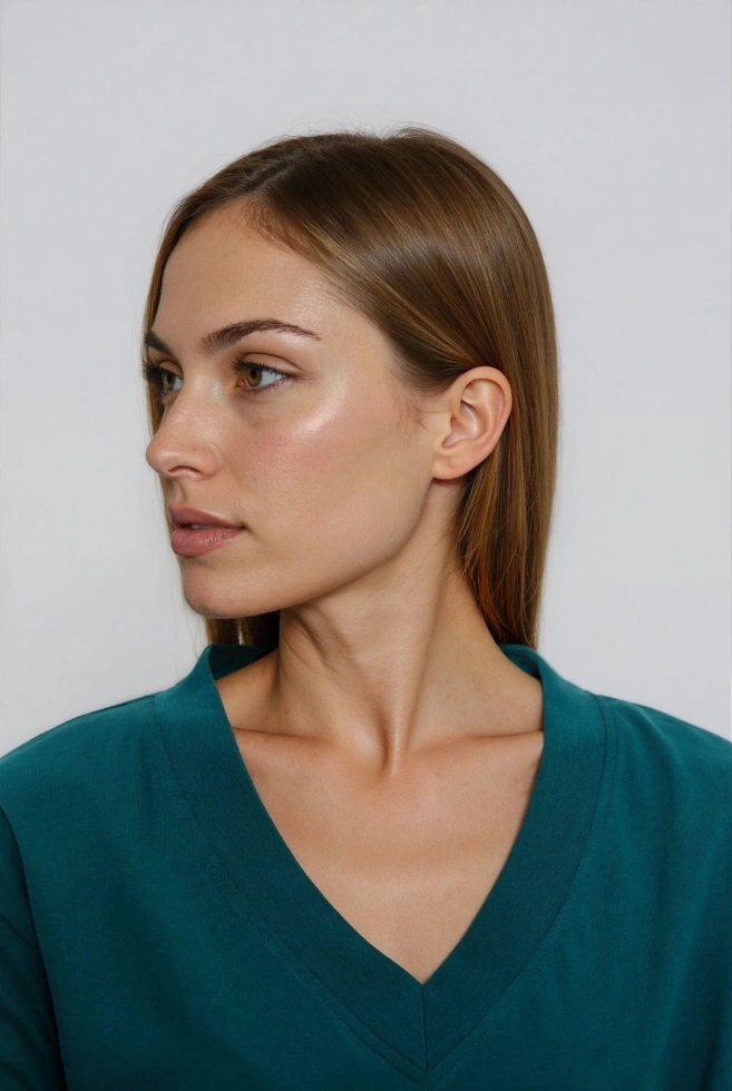 KOSZULKA DAMSKA L-TS-4950 D.GREEN