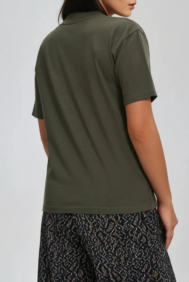 KOSZULKA DAMSKA Z-TS-4801 D.OLIVE